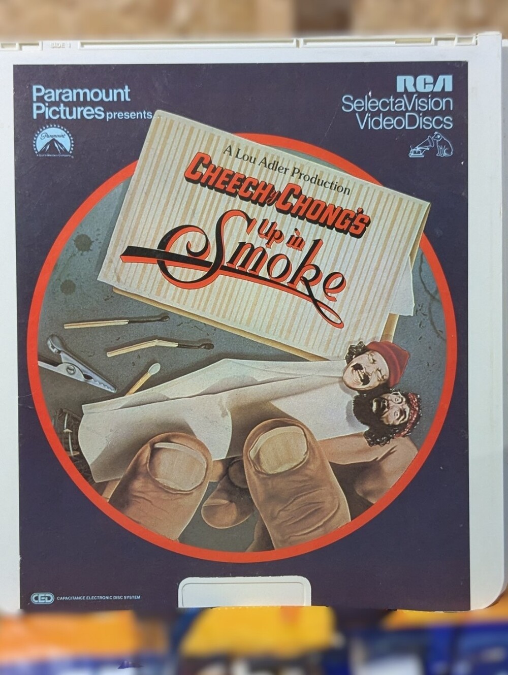 Cheech And Chong Selectavision Video disc